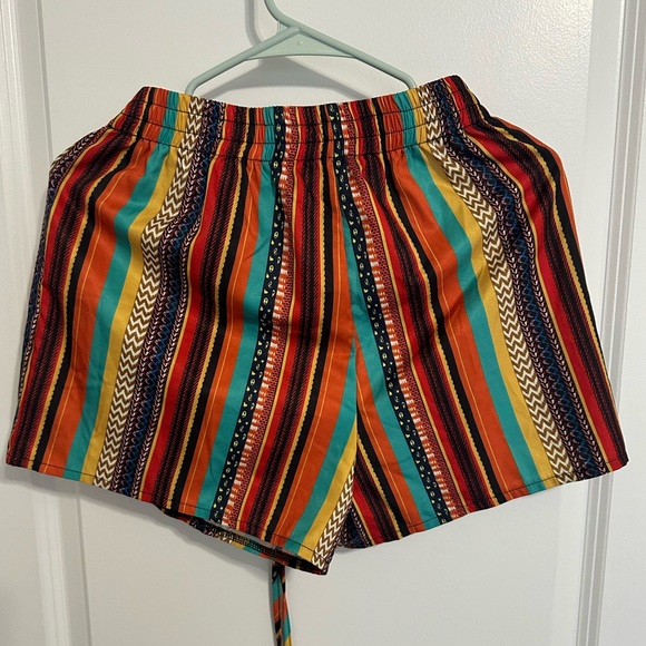 Colorful Striped Two-Piece Set - Picture 7 of 8